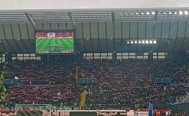 Tifosi del Bologna a Udine
