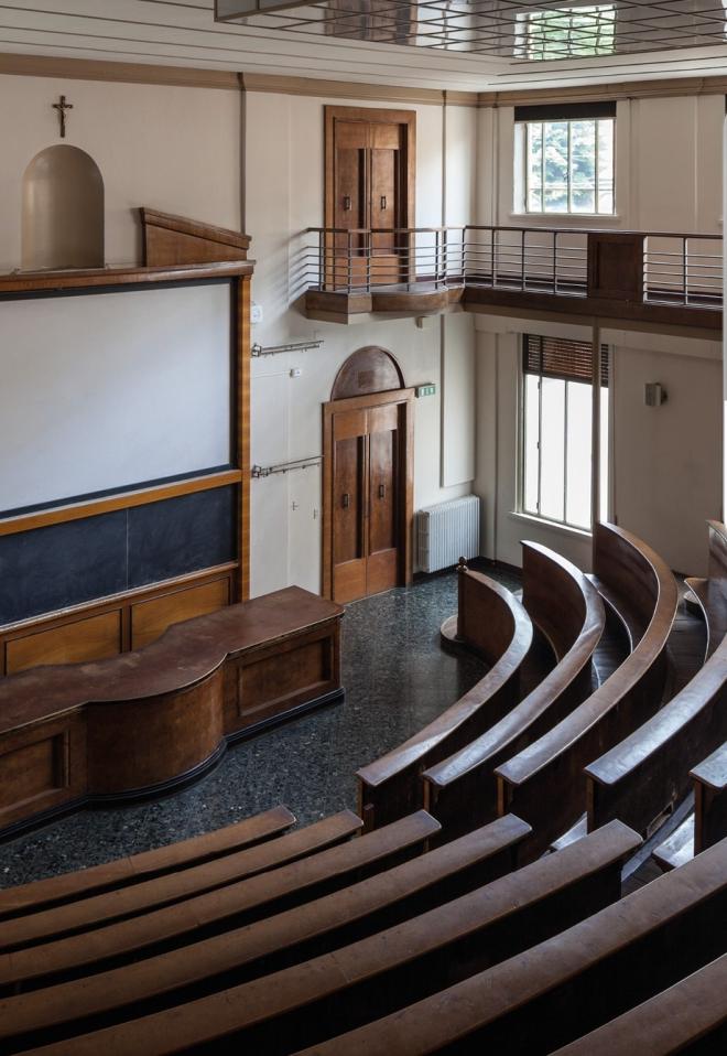 Aula Alessandro Ghigi dell&rsquo;ex Istituto di Zoologia 