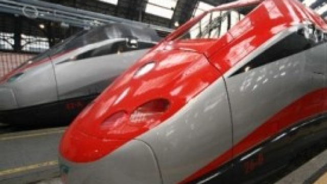 Nella foto il famoso Frecciarossa