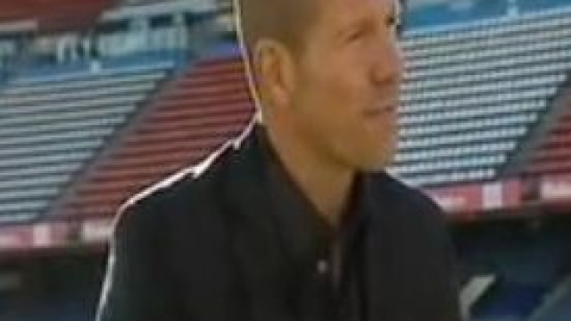 Diego Simeone, tecnico dell'Atletico Madrid