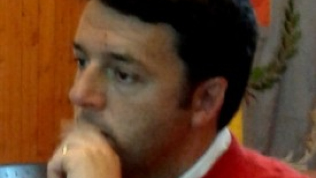 Matteo Renzi, segretario del Pd