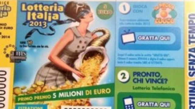 Lotteria Italia: data e montepremi