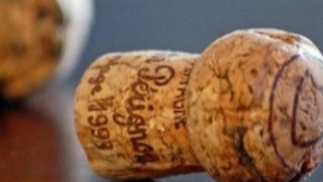 Un classico tappo di champagne