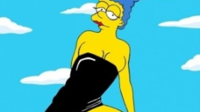Marge Simpsons, scandalo a luci rosse