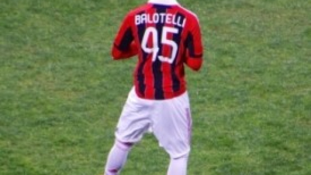 Mario Balotelli, attaccante del Milan