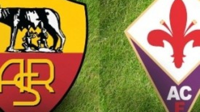 Stemmi di Roma e Fiorentina