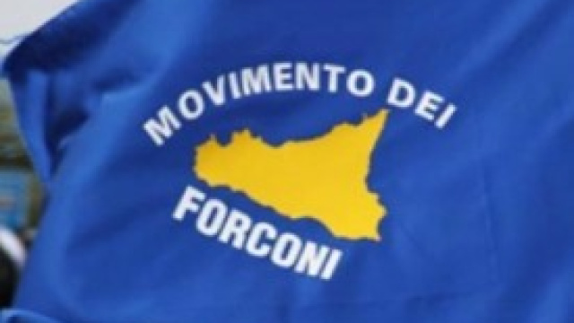 Il logo del movimento dei forconi