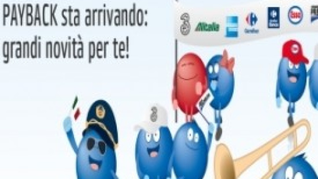 Immagine lancio del servizio payback