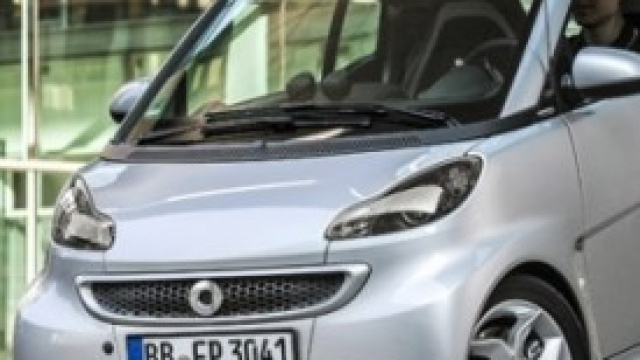 La sezione frontale della Smart Fourtwo Citybeam 