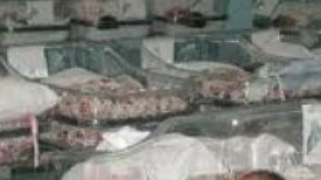 neonati in corsia d'ospedale