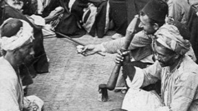 Un "bar" palestinese di un secolo fa