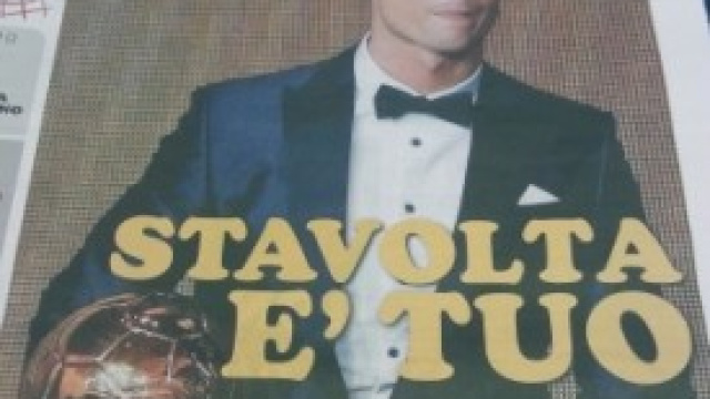 STAVOLTA E' TUO --> CR7 PORTA A CASA IL TROFEO