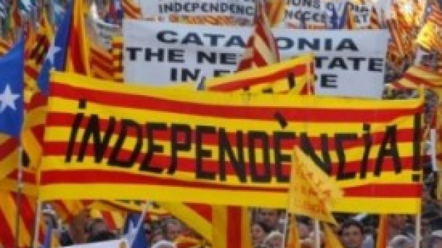 Manifestazione per l'indipendenza catalana