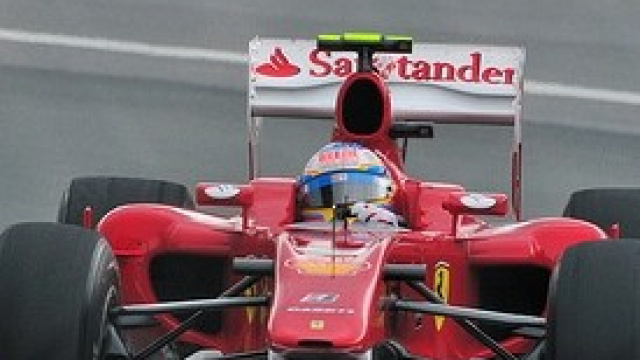 Fernando Alonso su Ferrari