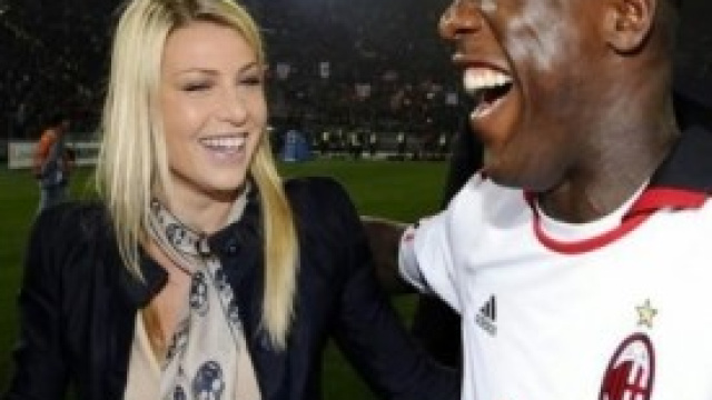 Seedorf con Barbara Belusconi