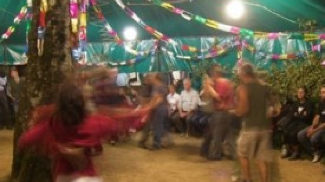 Immagine di una vecchia balera 