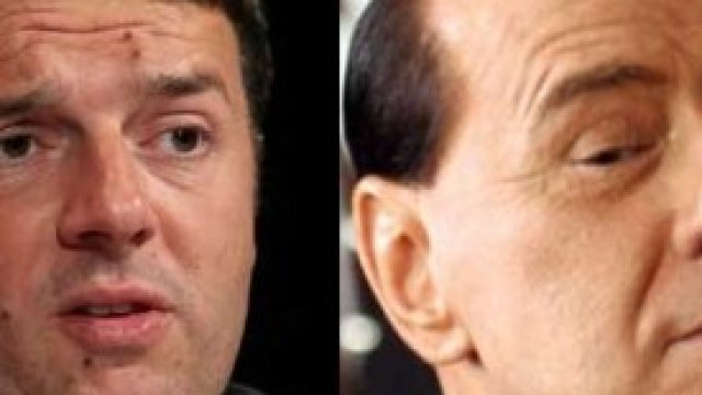 Berlusconi e Renzi, patto d'acciaio
