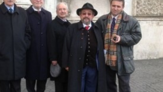 Felice Besostri con i colleghi del Porcellum incos