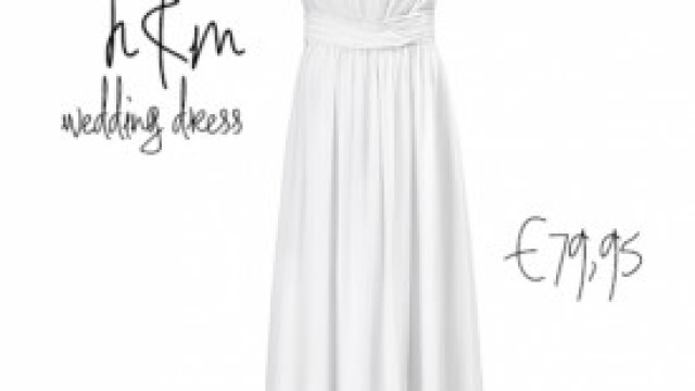 Abito da sposa della collezione H&M