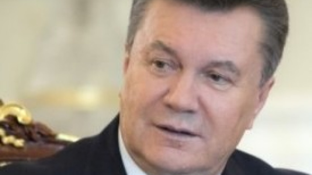 Il presidente dell'Ucraina Yanukovich