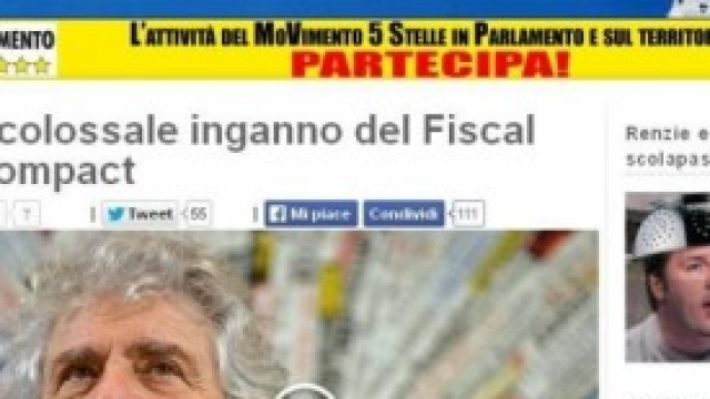 Il blog di Beppe Grillo beppegrillo.it
