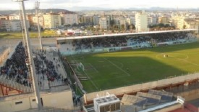 Uno scorcio dello stadio di Crotone