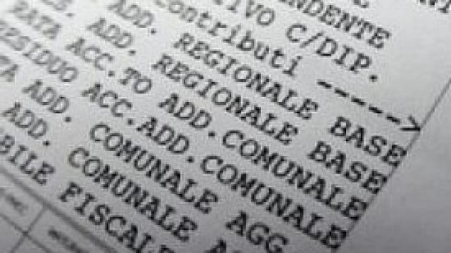 Addizionali comunali e regionali Irpef