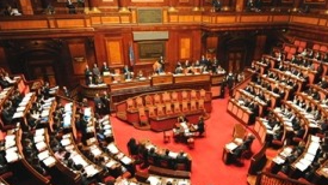 L'aula di Palazzo Madama sede del Senato