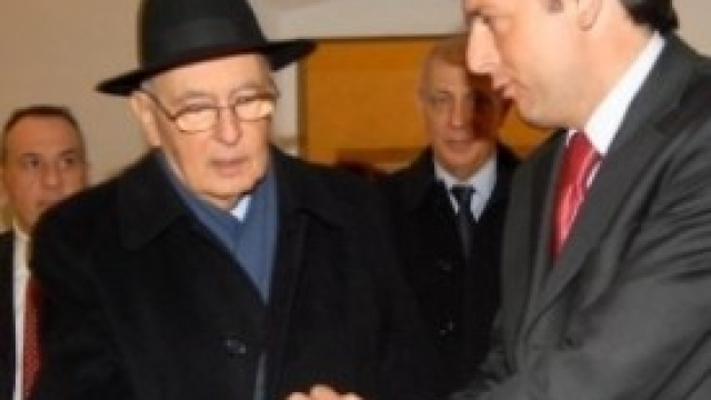 Matteo Renzi e Giorgio Napolitano