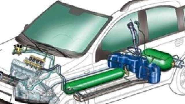 Impianto Gpl montato su una vettura