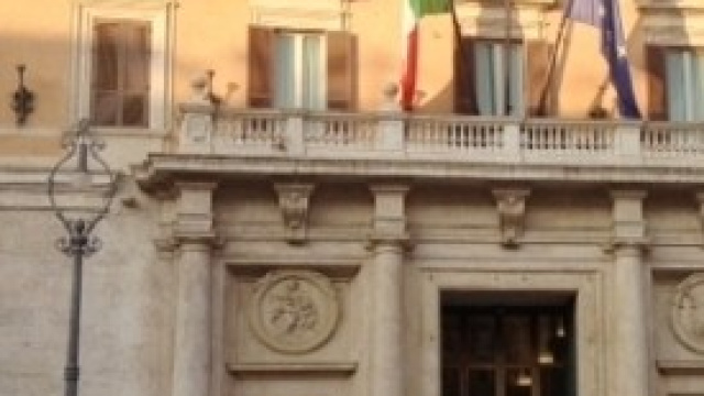 Piazza Montecitorio a Roma