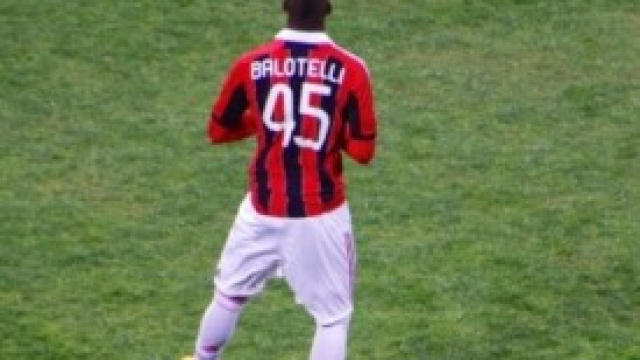 Mario Balotelli, attaccante del Milan