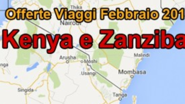 Offerta resort Zanzibar e Kenya Febbraio 2014