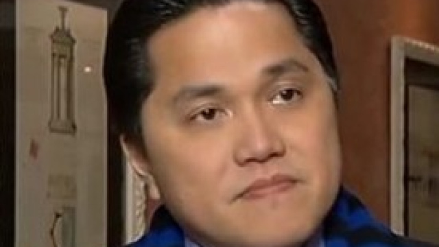 Erick Thohir, presidente dell'Inter