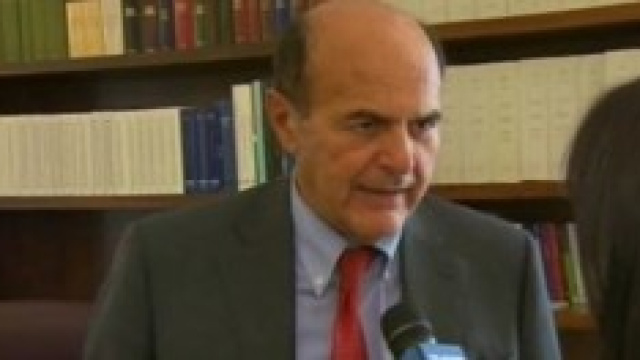 Pierluigi Bersani intervista al Tg3 Rai 