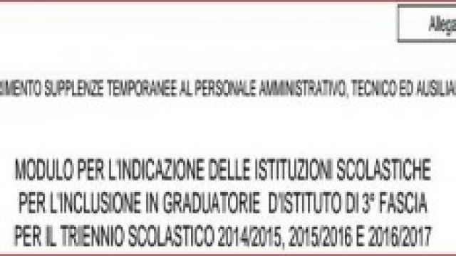 Come compilare il modello D3