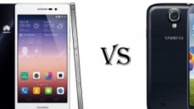 Confronto: Samsung Galaxy S4 vs Huawei Ascend P7