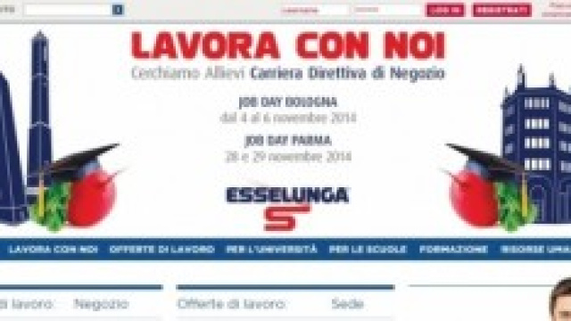 Assunzioni Esselunga ottobre 2014: requisiti