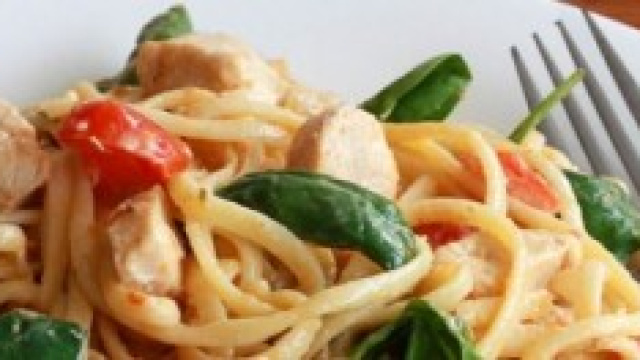 Un tipico piatto di pasta