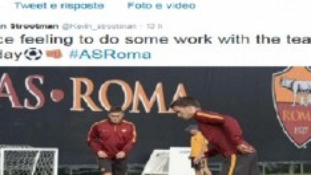 Il tweet di Kevin Strootman