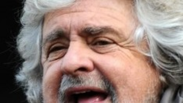 Grillo in visita a Genova