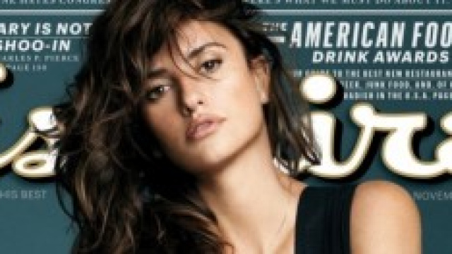La copertina della rivista Esquire con Penelope