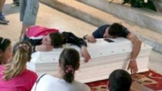 I funerali della piccola Fortuna Loffredo.