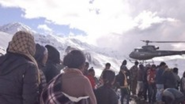 I primi soccorsi sull'Annapurna