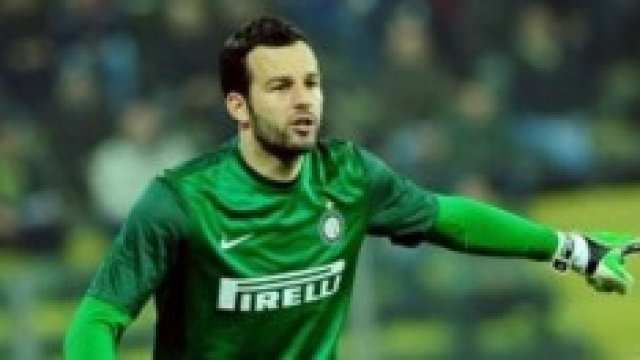 il portiere nerazzurro Handanovic