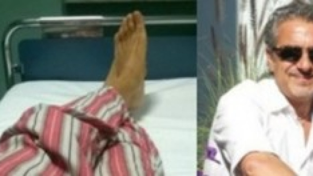 Silvano Saitta ricoverato in ospedale
