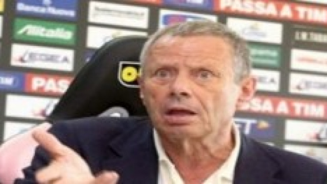 Il presidente del Palermo Zamparini
