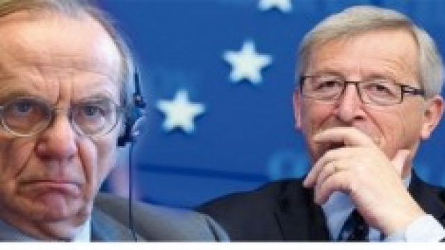 Pier Carlo Padoan e Oli Rehn