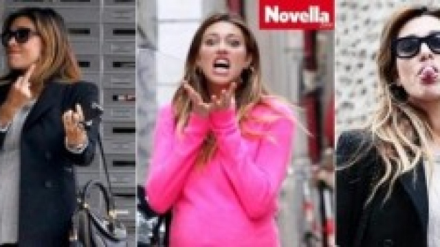 Belen Rodriguez furiosa per le foto a Santiago.