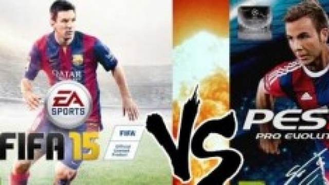 Confronto fifa 15 - pes 2015.
